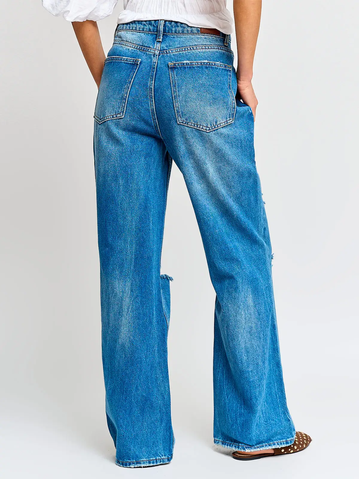 JEANS MUJER MARQUIS STRAIGHT ALGODÓN - 2