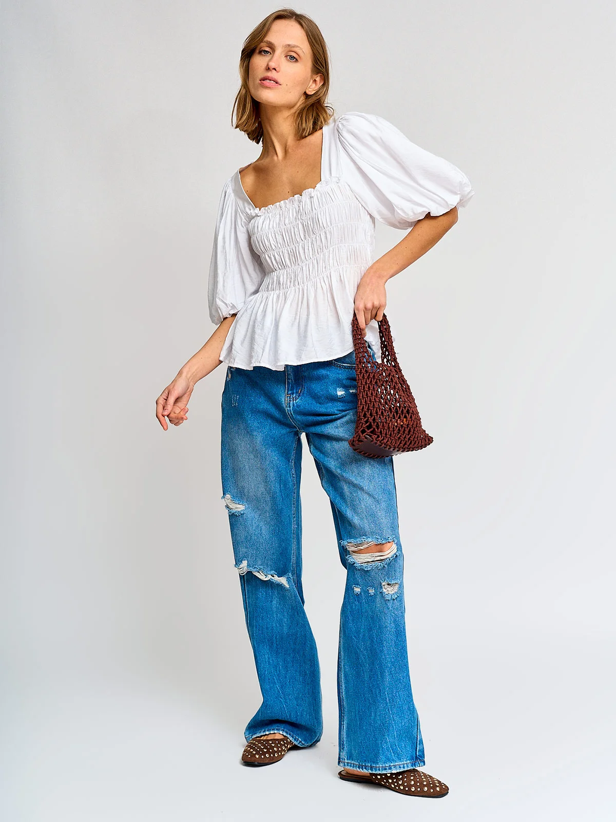 JEANS MUJER MARQUIS STRAIGHT ALGODÓN - 3