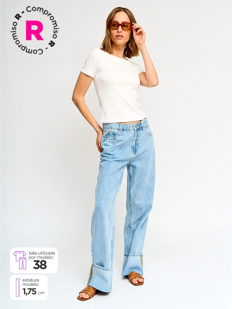 JEANS MUJER MARQUIS ALGODÓN BASTA - 1