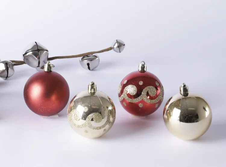 SET X24 ADORNO NAVIDEÑO RIPLEY HOME BOLAS 6 CM - 3