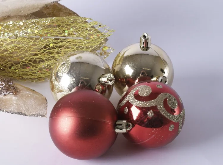 SET X24 ADORNO NAVIDEÑO RIPLEY HOME BOLAS 6 CM - 4