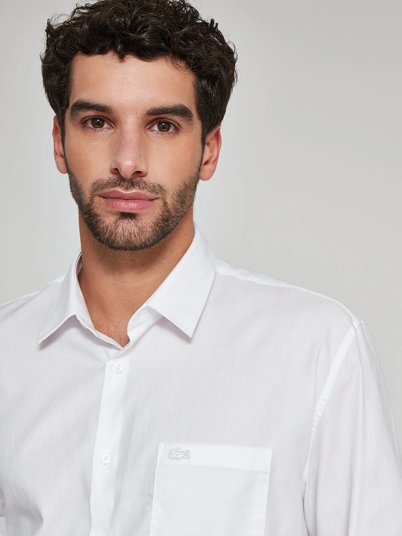 CAMISA HOMBRE LACOSTE ALGODÓN  - 3