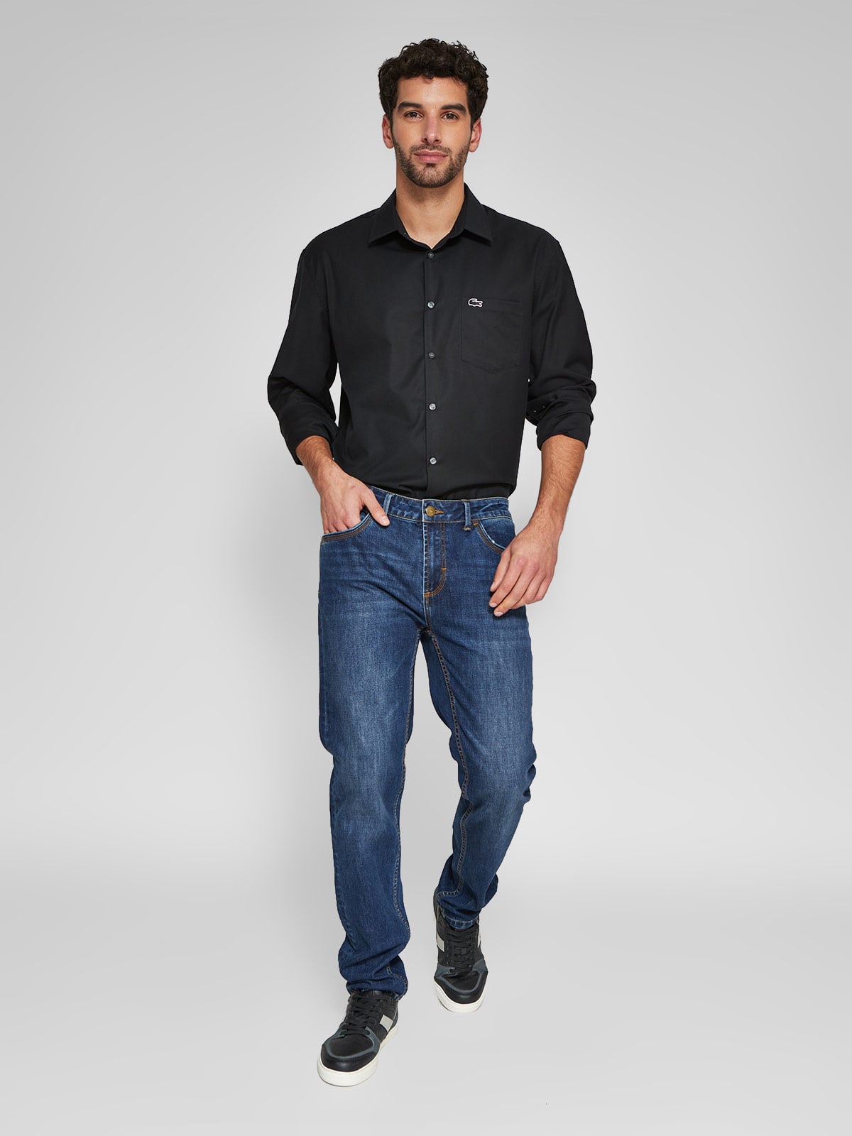 CAMISA MANGA LARGA HOMBRE LACOSTE - 4