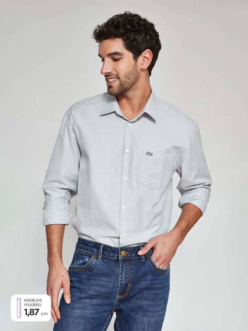 CAMISA MANGA LARGA HOMBRE LACOSTE - 1