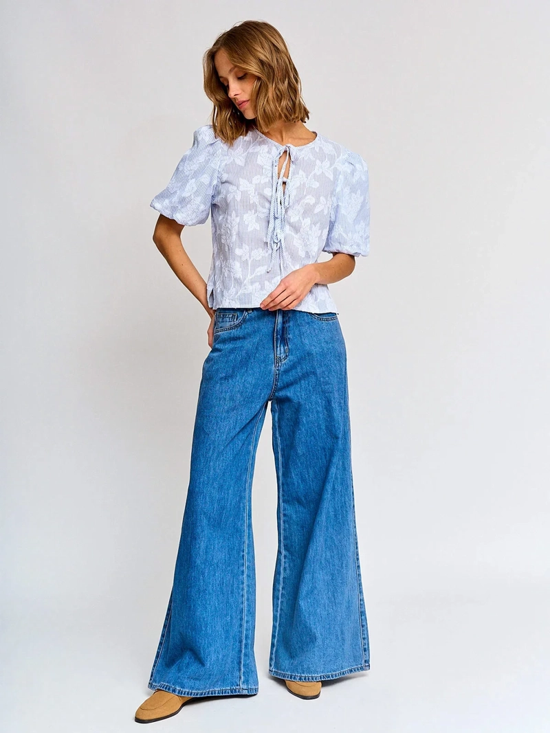 JEANS MUJER MARQUIS WIDELEG ALGODÓN  - 4
