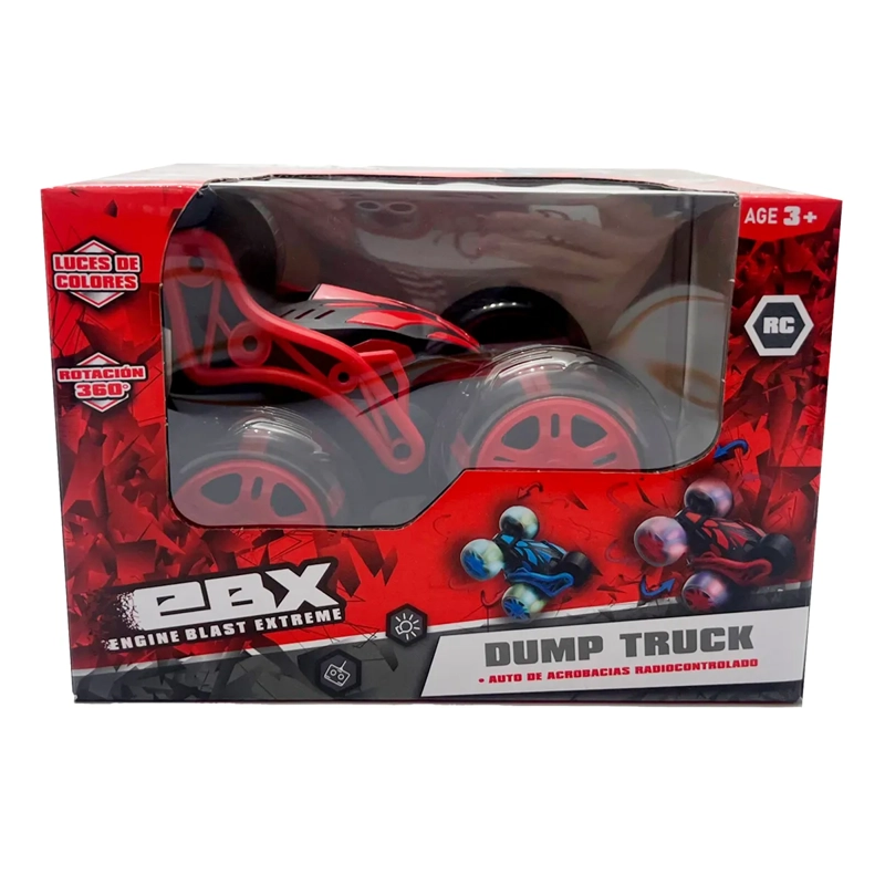AUTO RADIO CONTROLADO STUNT EBX ACROBACIAS - 6