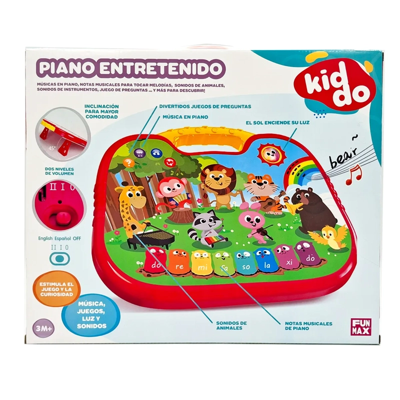 TABLERO APRENDIZAJE ANIM C/PIANO 5STARS - 5