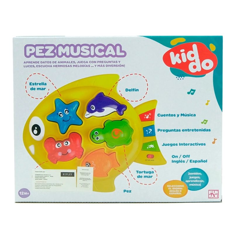 PIANO MUSICAL APRENDIZAJE 5STARS - 5
