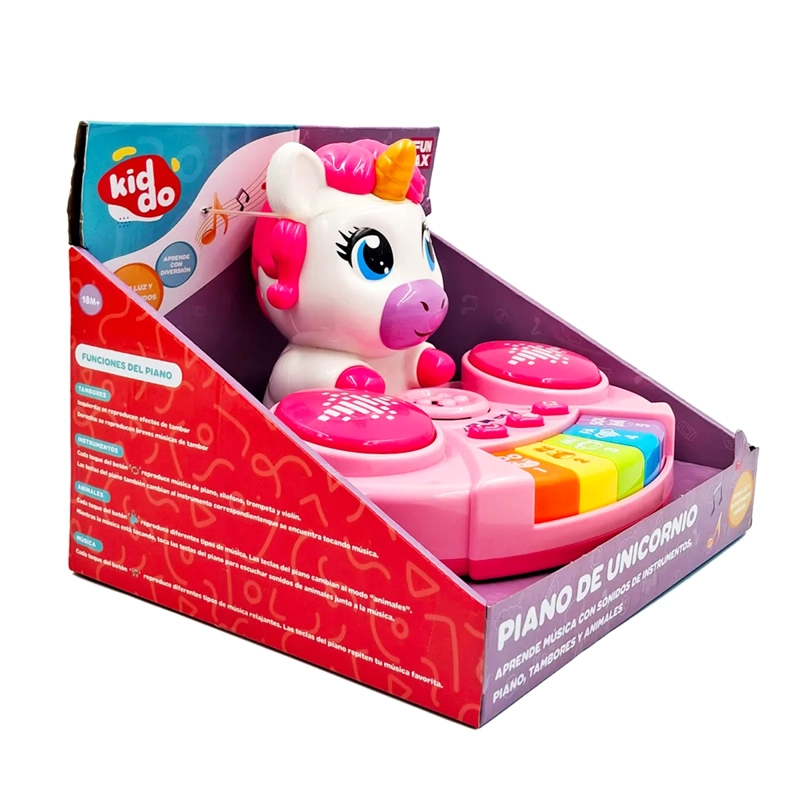 PIANO UNICORNIO ROSA 5STARS - 4