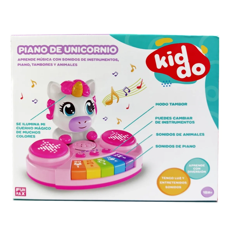 PIANO UNICORNIO ROSA 5STARS - 6