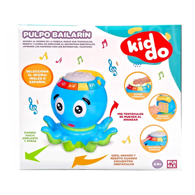 PULPO APRENDIZAJE GATEA CONMIGO 5STARS - 5