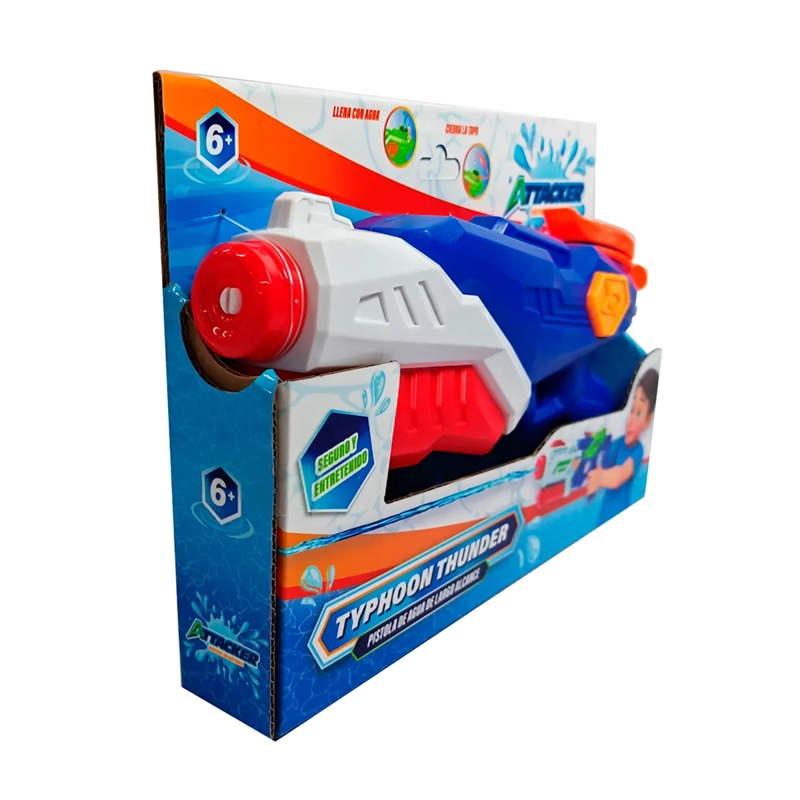 LANZADOR AGUA 28CM ATTACKER VERDE - 2