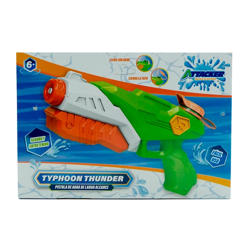 LANZADOR AGUA 28CM ATTACKER VERDE - 4