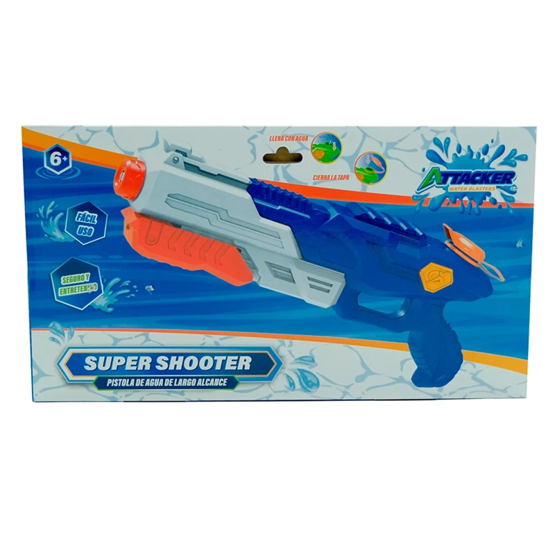 LANZADOR AGUA 40CM ATTACKER VERDE - 7