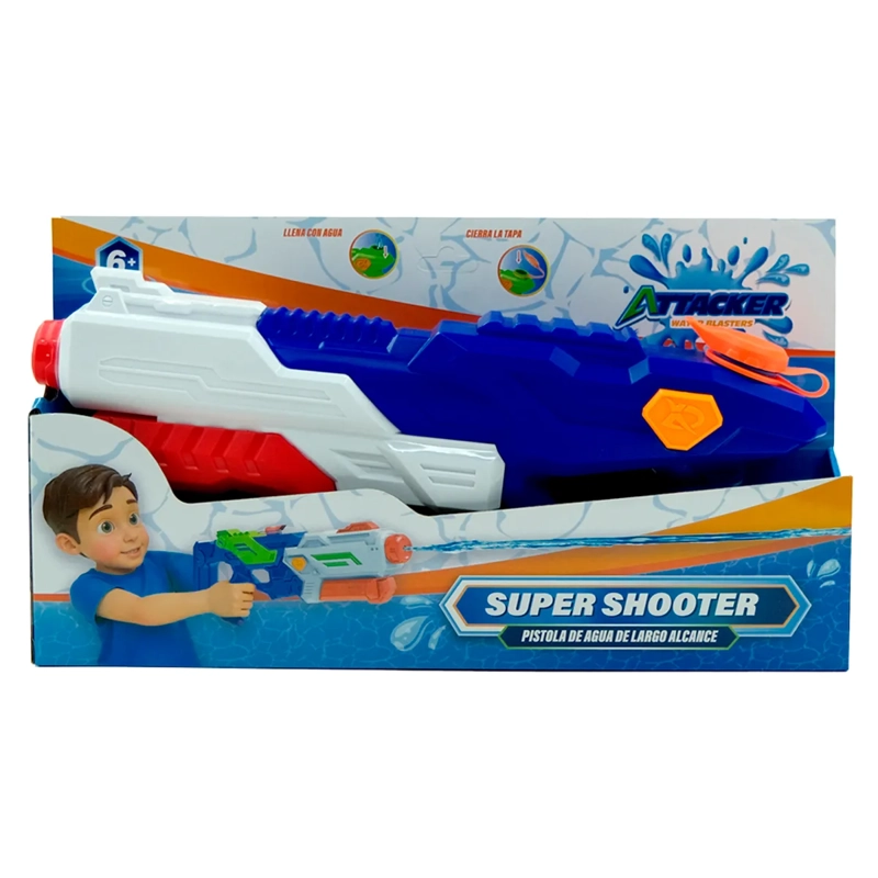 LANZADOR AGUA 40CM ATTACKER VERDE - 10