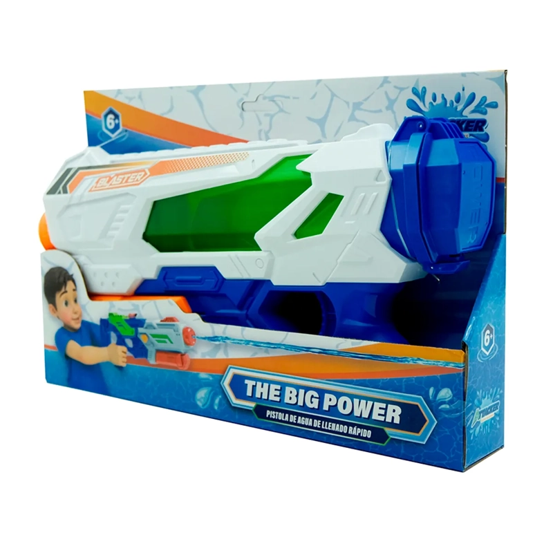 LANZADOR AGUA 40CM CLEAR ATTACKER - 2