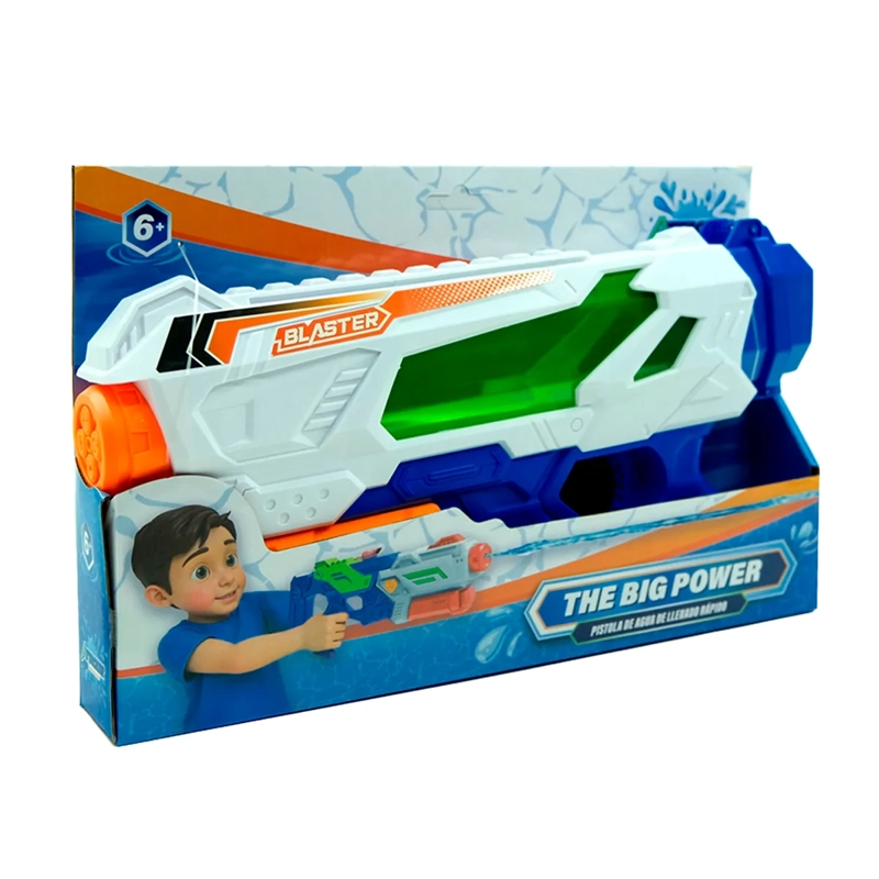 LANZADOR AGUA 40CM CLEAR ATTACKER - 8