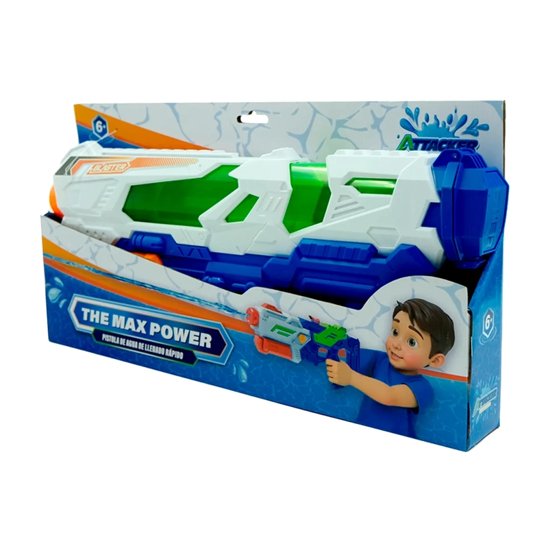 LANZADOR AGUA 56CM CLEAR ATTACKER - 3