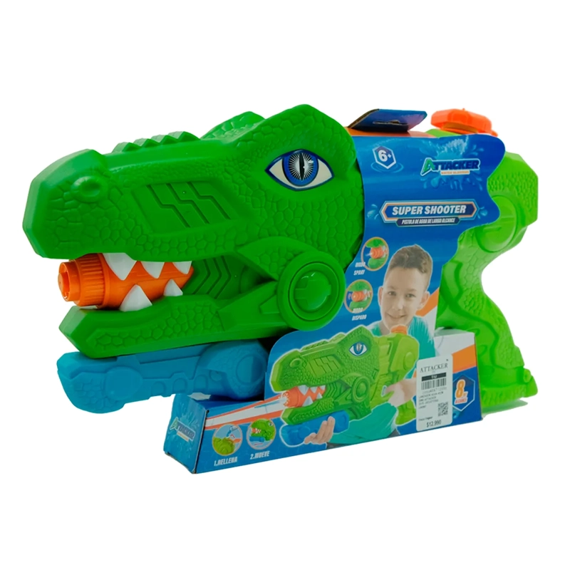 LANZADOR AGUA 41CM DINO ATTACKER - 2