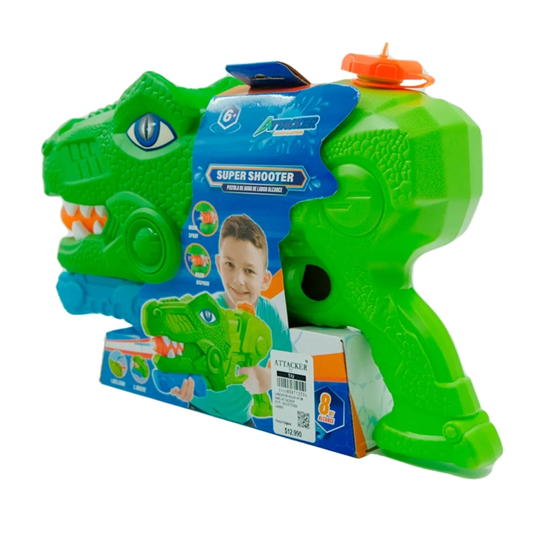 LANZADOR AGUA 41CM DINO ATTACKER - 3