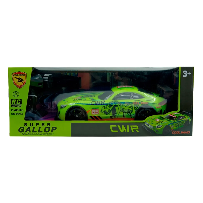 AUTO RADIO CONTROLADO ALTA VELOCIDAD CRAZY 1:10 - 1