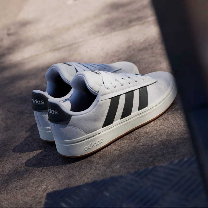 ZAPATILLAS MUJER ADIDAS URBANO GRIS CLARO GRAND COURT ALPHA - 10