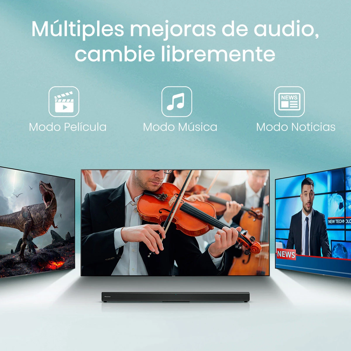SOUNDBAR BLUETOOTH HISENSE HS205 - 5