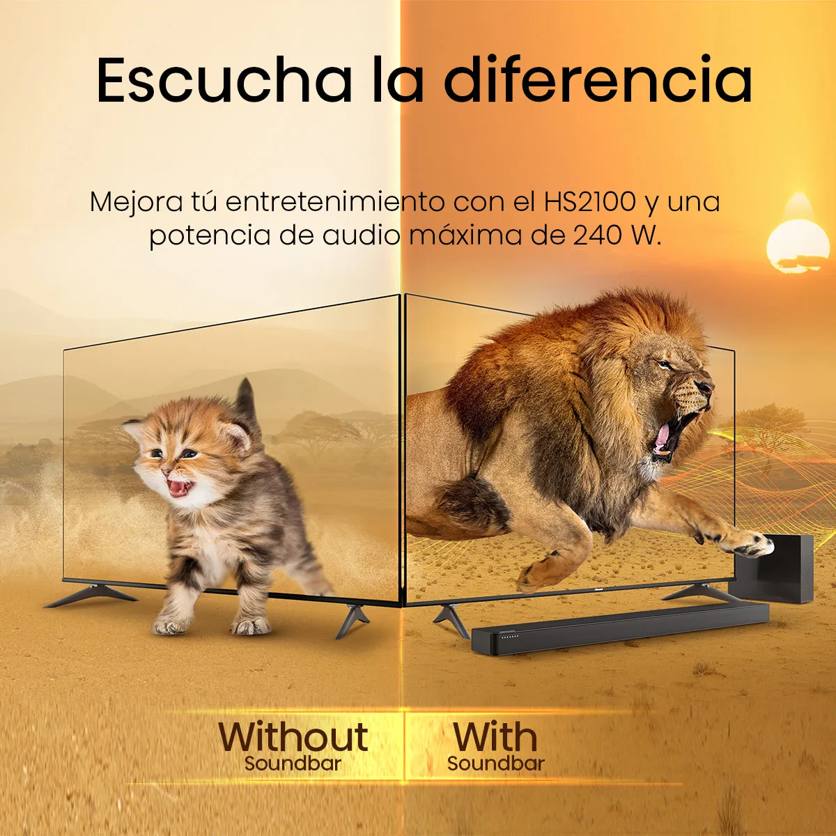 SOUNDBAR BLUETOOTH HISENSE H2100 2.1 CH - 8