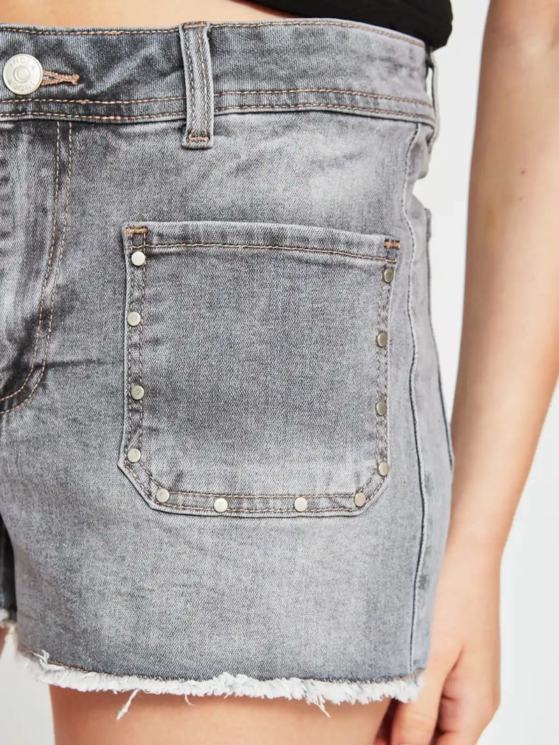 SHORT MUJER INDEX ALGODÓN TACHAS BOLSILLO - 4