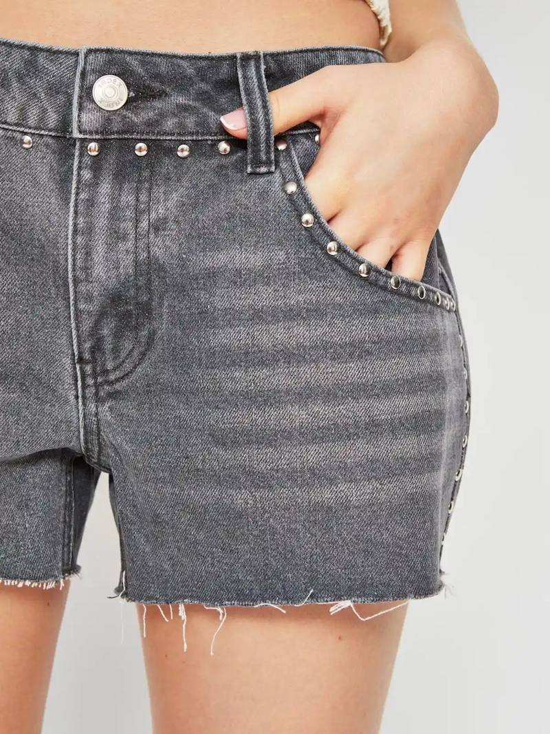 SHORT MUJER INDEX ALGODÓN TACHAS - 4