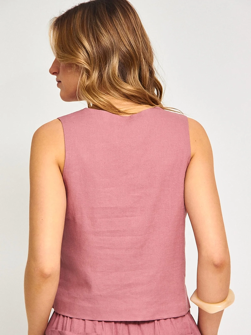 GILET MUJER INDEX LINO - 2