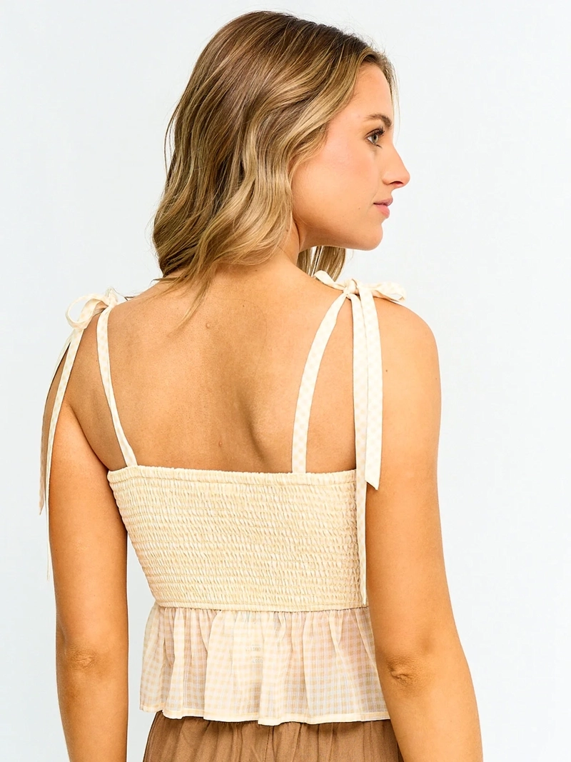 BLUSA MUJER INDEX LAZOS CON TIRANTES - 2