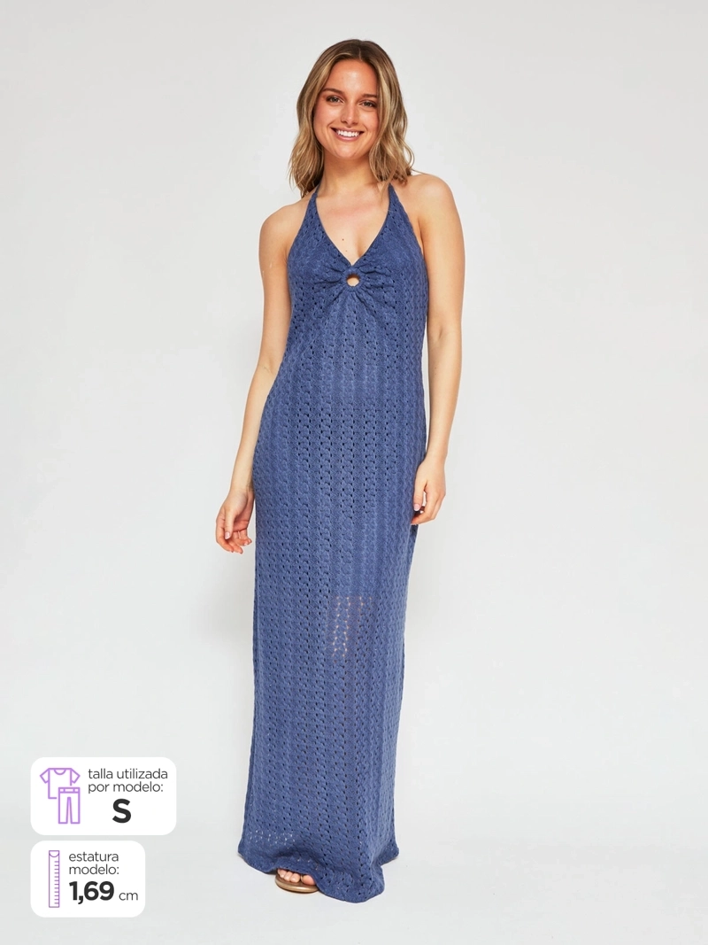 VESTIDO MUJER INDEX LARGO ARGOLLA