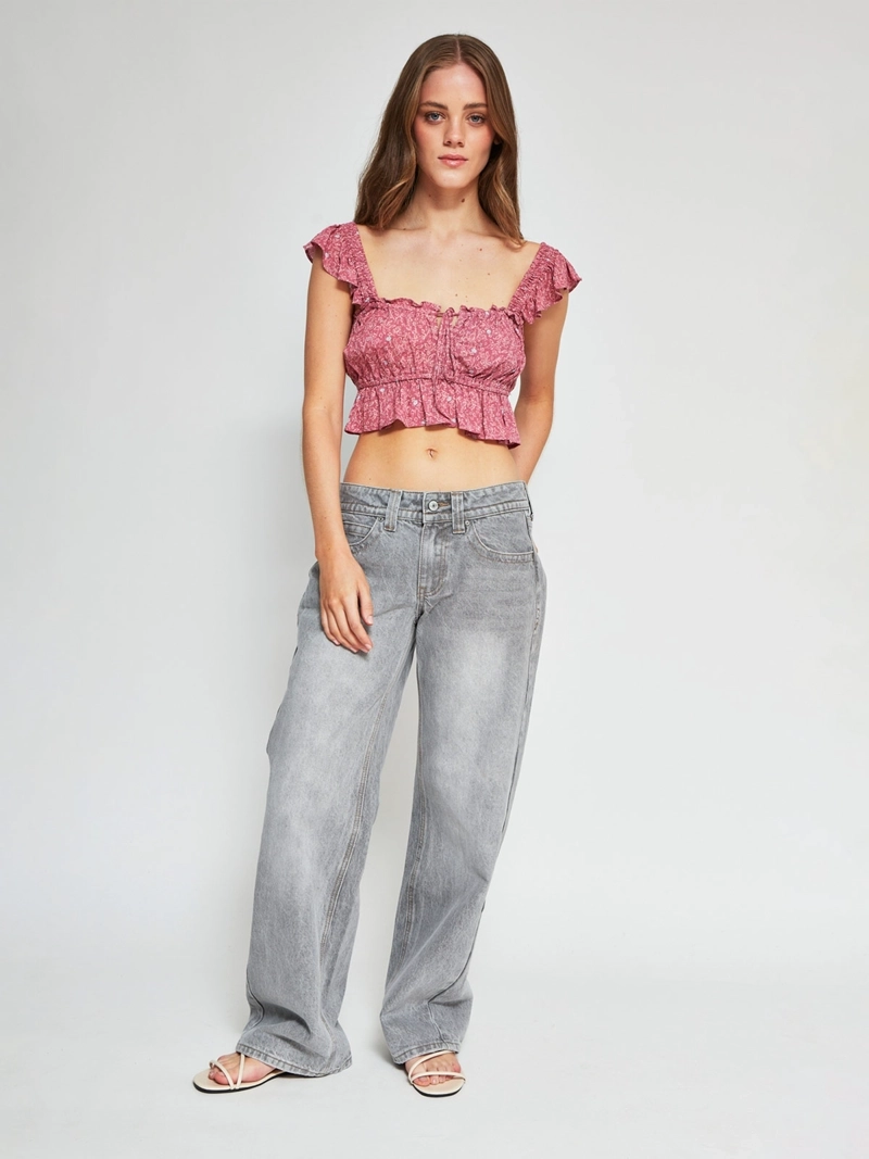 BLUSA MUJER INDEX SIN MANGAS PRINT - 4