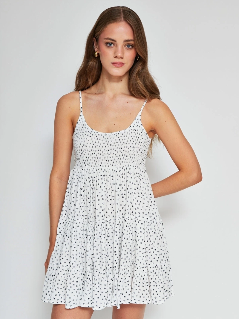VESTIDO MUJER INDEX CORTO ESCOTE - 2