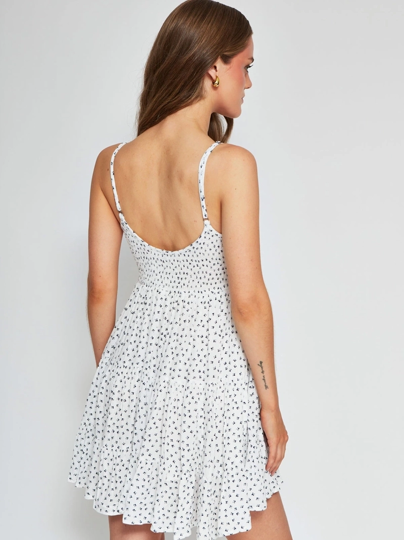 VESTIDO MUJER INDEX CORTO ESCOTE - 3