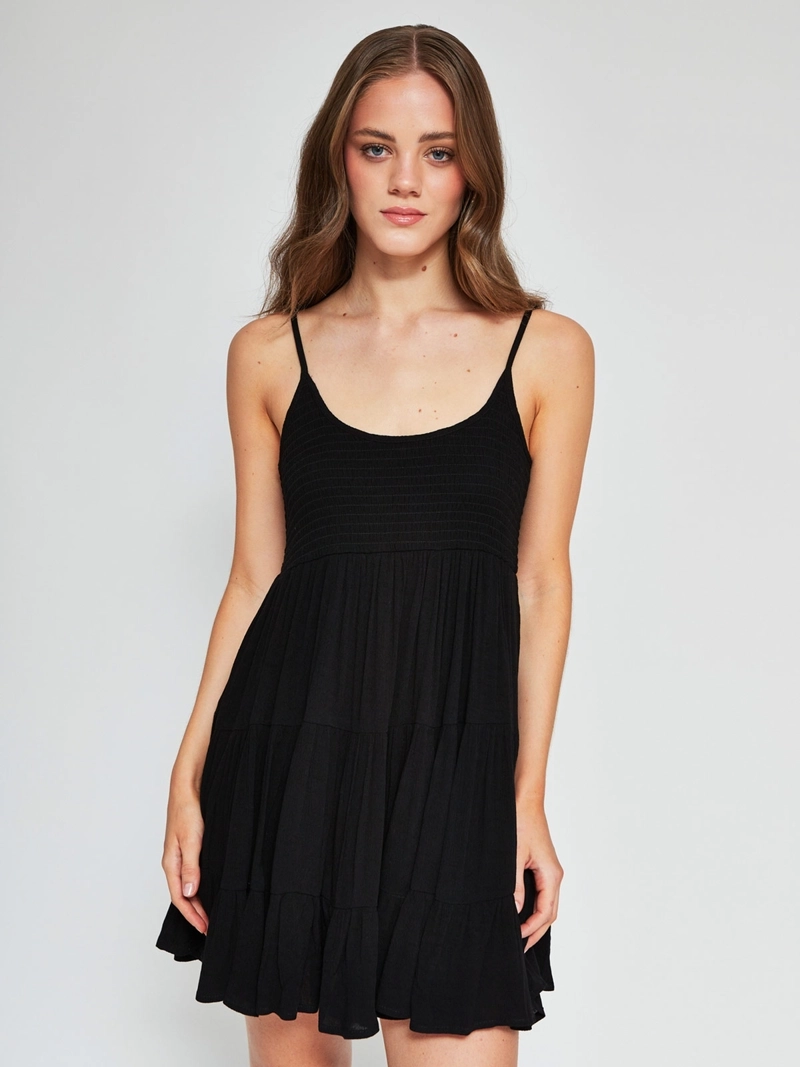 VESTIDO MUJER INDEX CORTO ESCOTE - 2