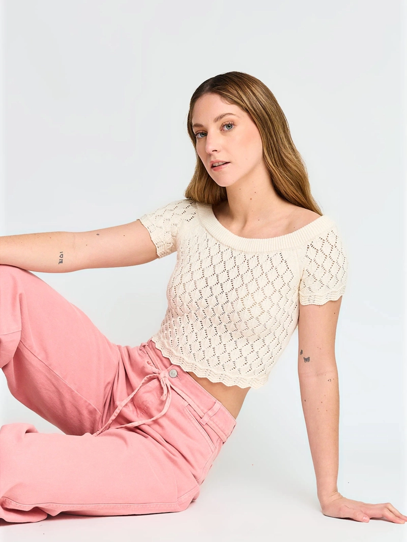 POLERA MUJER INDEX ALGODÓN MANGA CORTA - 5