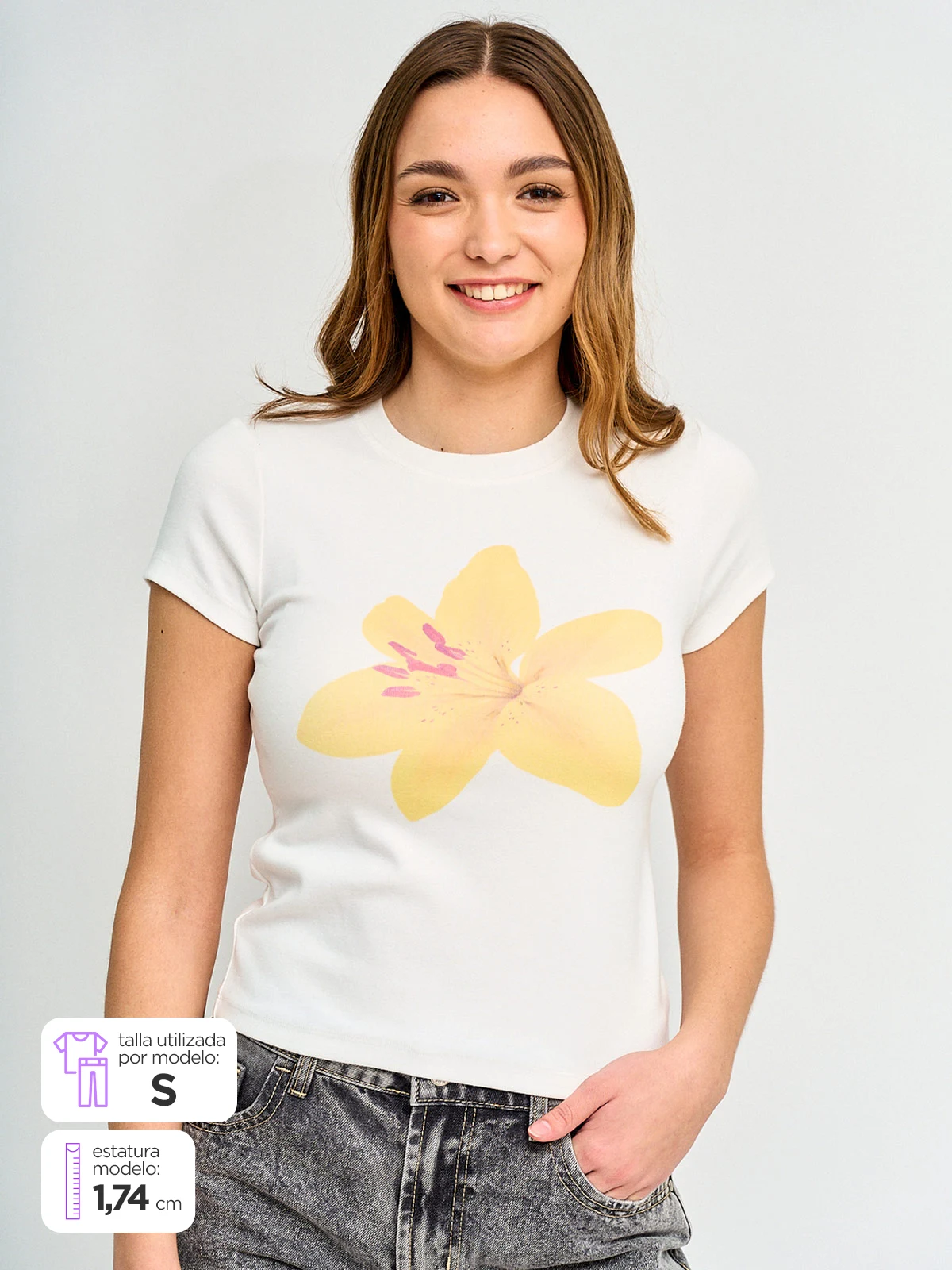 POLERA MUJER INDEX ALGODÓN SIN MANGAS FLORES - 1
