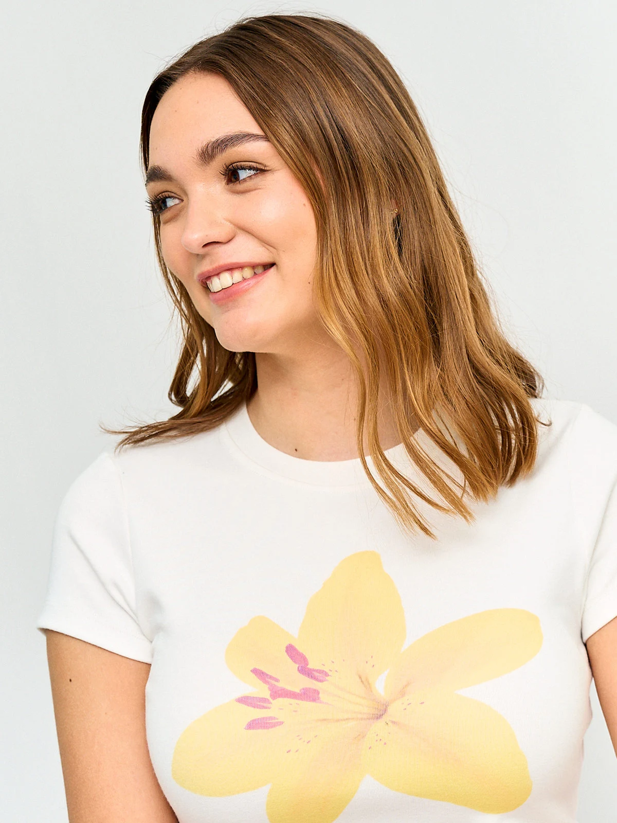 POLERA MUJER INDEX ALGODÓN SIN MANGAS FLORES - 3