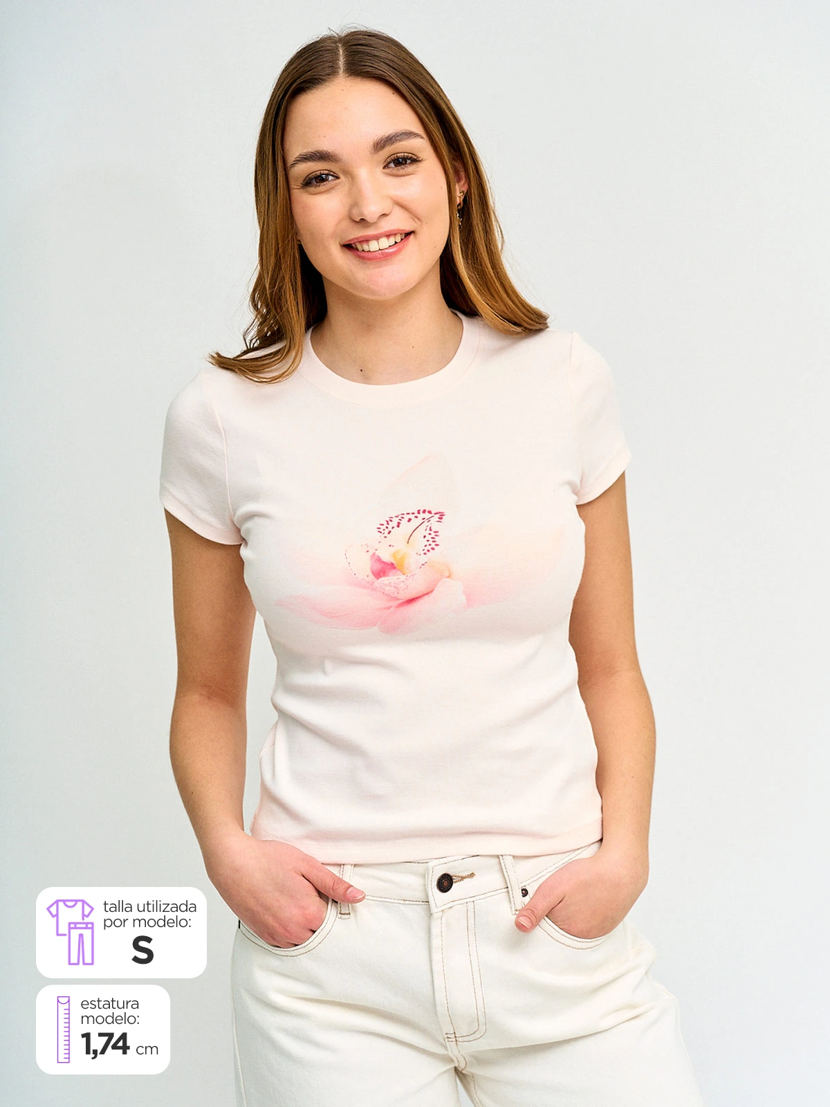 POLERA MUJER INDEX ALGODÓN SIN MANGAS FLORES - 1