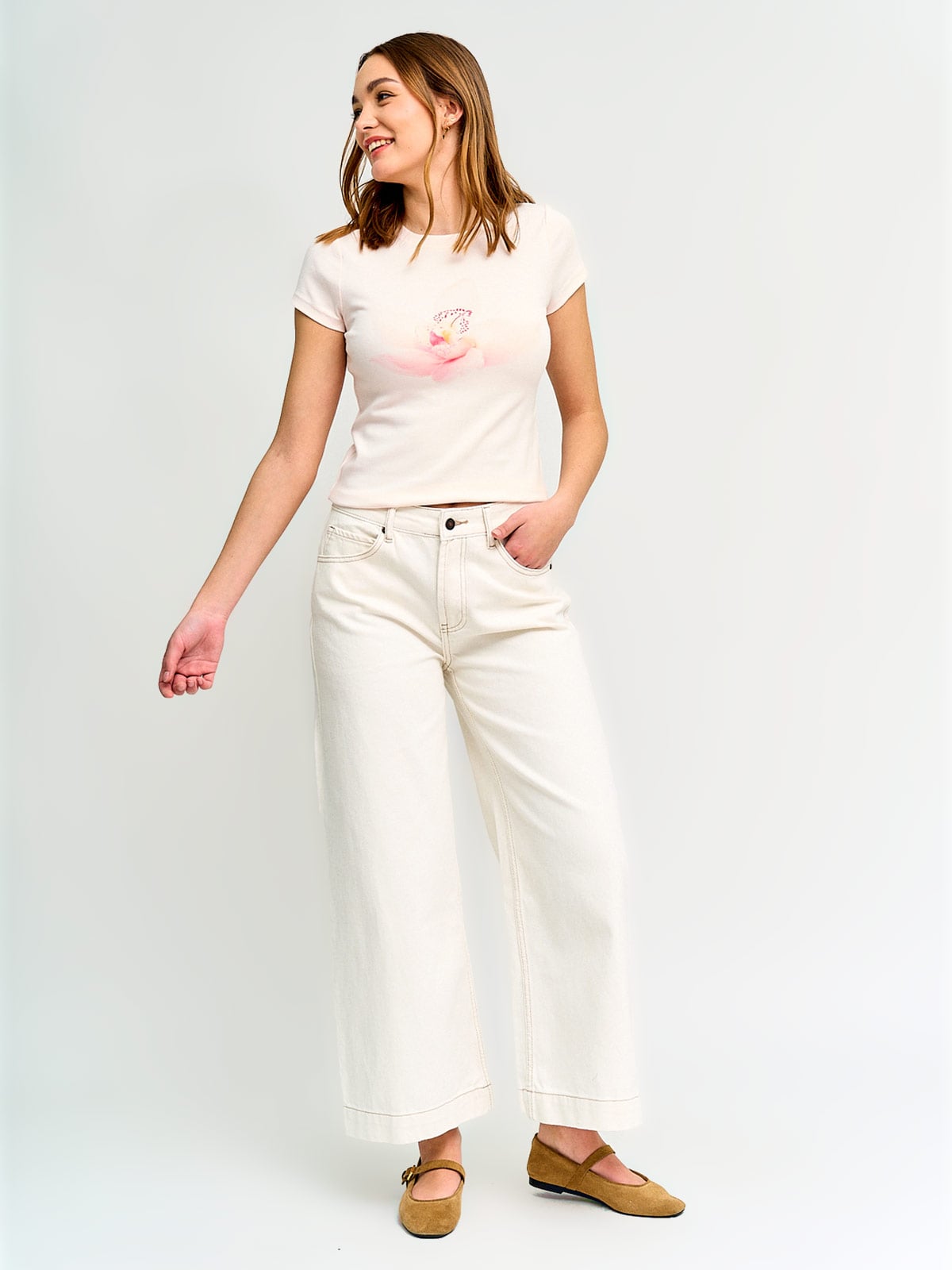 POLERA MUJER INDEX ALGODÓN SIN MANGAS FLORES - 4
