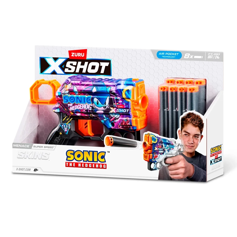 LANZADOR SKIN MENACE SONIC - 8