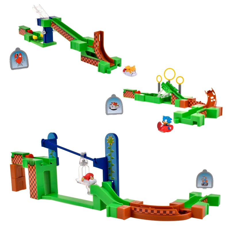 PLAYSET AUTOS DE CARRERA GO - 1