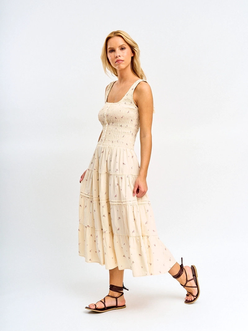 VESTIDO MUJER INDEX ALGODÓN MIDI - 2