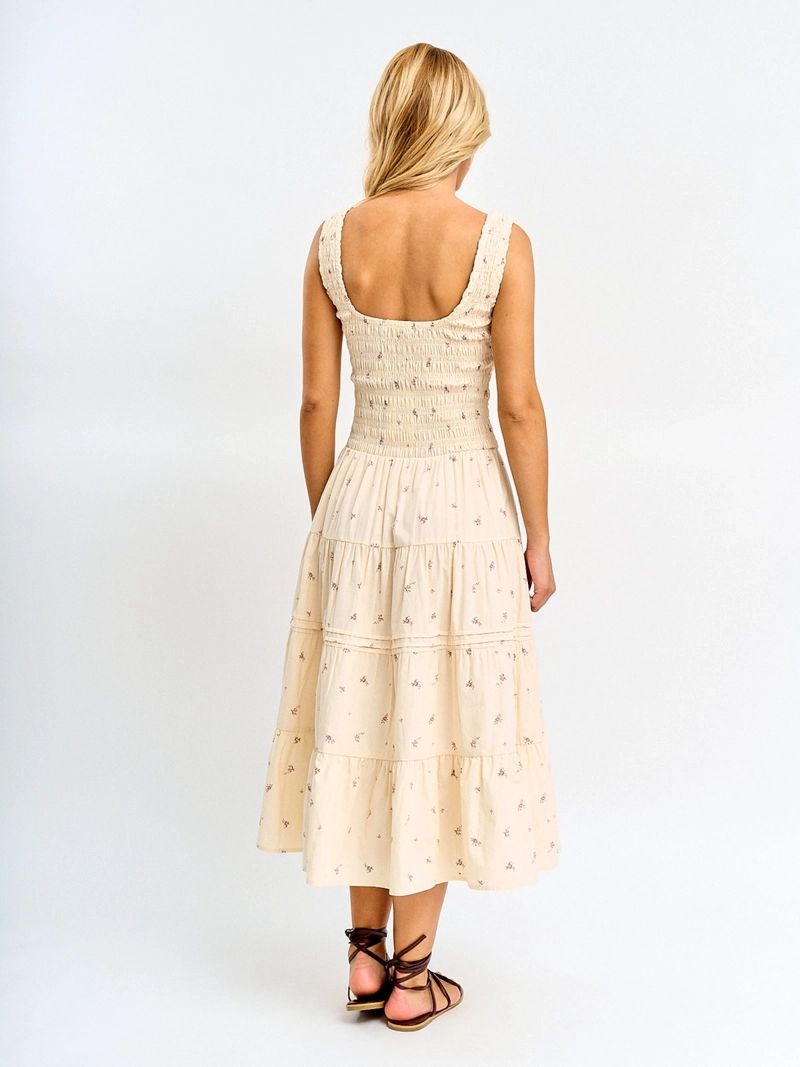 VESTIDO MUJER INDEX ALGODÓN MIDI - 3