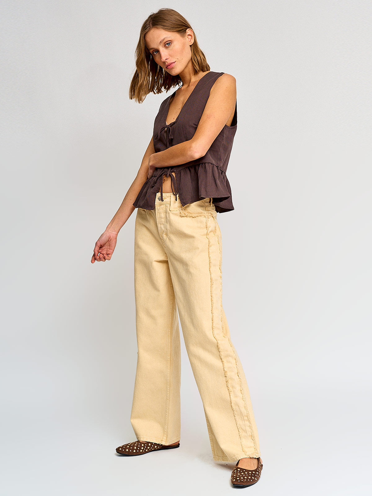 JEANS MUJER MARQUIS WIDELEG ALGODÓN  - 4