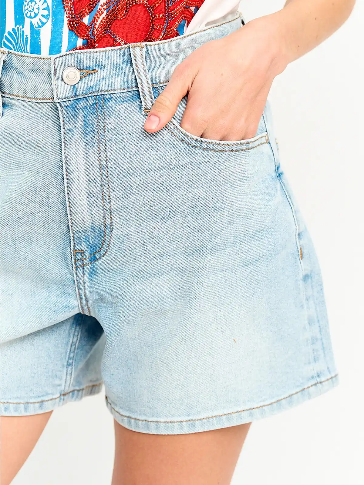 SHORT MUJER MARQUIS ALGODÓN DENIM - 3