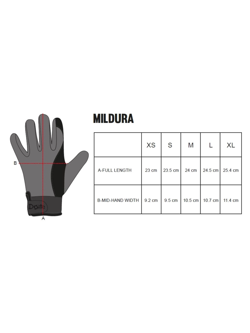 GUANTES UNISEX DOITE MILDURA D-TOUCH - 2