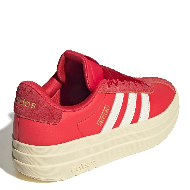 ZAPATILLAS MUJER ADIDAS URBANAS ROJO VL COURT BOLD - 4